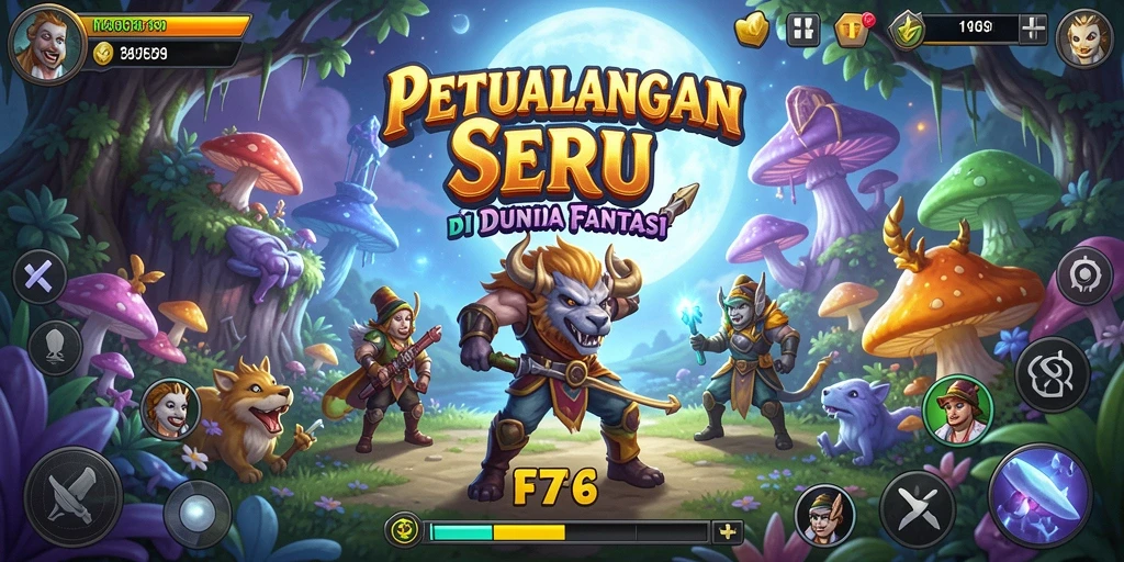 Gameplay F7F7 menampilkan petualangan seru dan penuh tantangan.