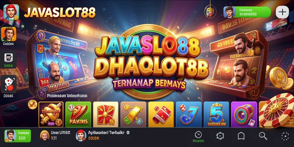 Tampilan intuitif aplikasi JAVASLOT88 untuk pengoptimalan permainan.