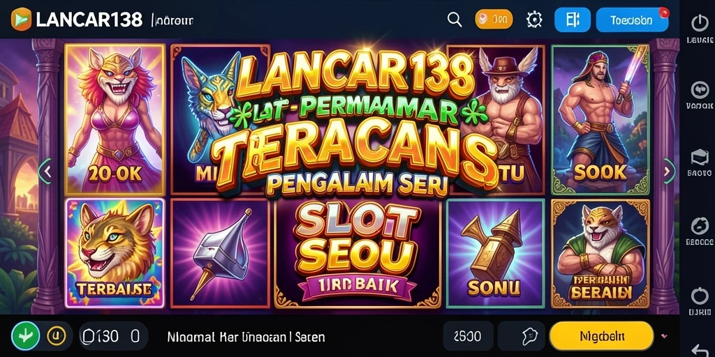 Tampilan gameplay menawan dari LANCAR138 yang seru.