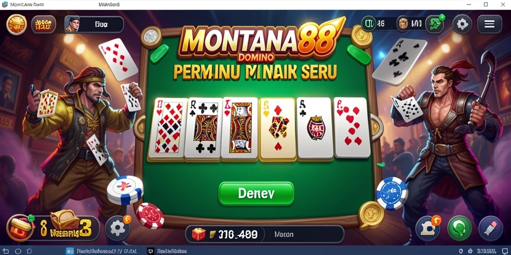 Tampilan gameplay menarik dalam MONTANA88 yang menggugah semangat bermain.