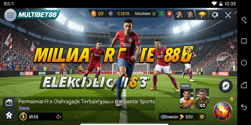 Tampilan gameplay <strong>MULTIBET88</strong> yang mendebarkan dan interaktif dalam olahraga.