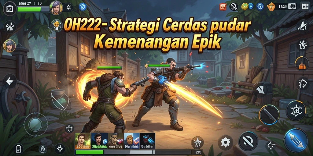 Tampilan menarik dari fitur gameplay strategis di OH222.