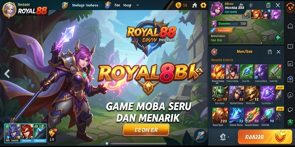 Gameplay seru dengan strategi tim di ROYAL88.